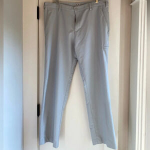Adidas men’s golf pants, grey.  36X32.  Lightweight with stretch